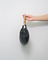 Vintage Bamboo Handle Bag, side view